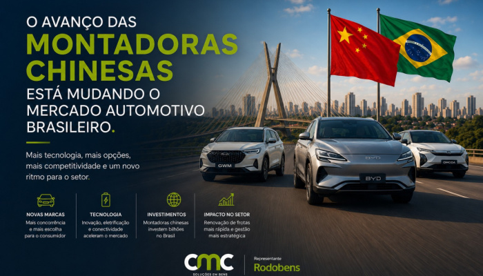 O avanço das montadoras chinesas está mudando o mercado automotivo brasileiro. E as locadoras já perceberam isso.