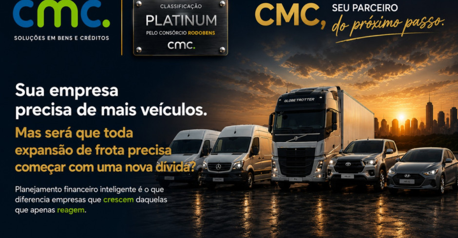 Sua empresa precisa de mais veículos. Mas será que toda expansão de frota precisa começar com uma nova dívida?
